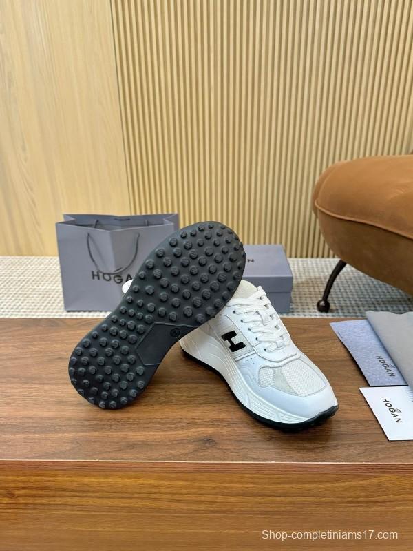 Hogan H-STRIPES Series Couple Thick Sole Dad Shoes Casual Sneakers - LY00370/LY00380