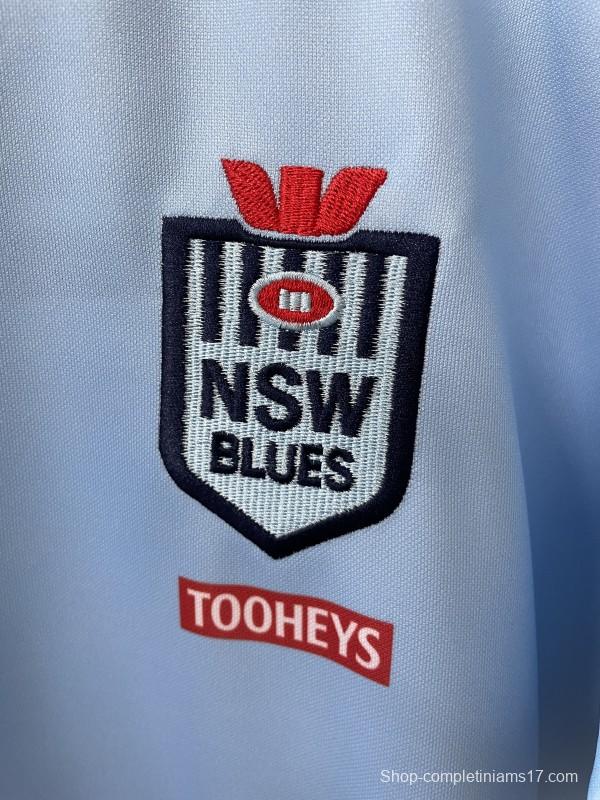 2026 NSW Blues Sky Blue with Navy Trim  Jersey
