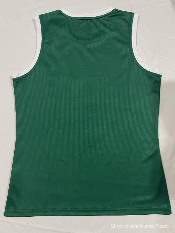 2026 Ireland Green with Abstract Brushstroke Pattern Sleeveless Jersey
