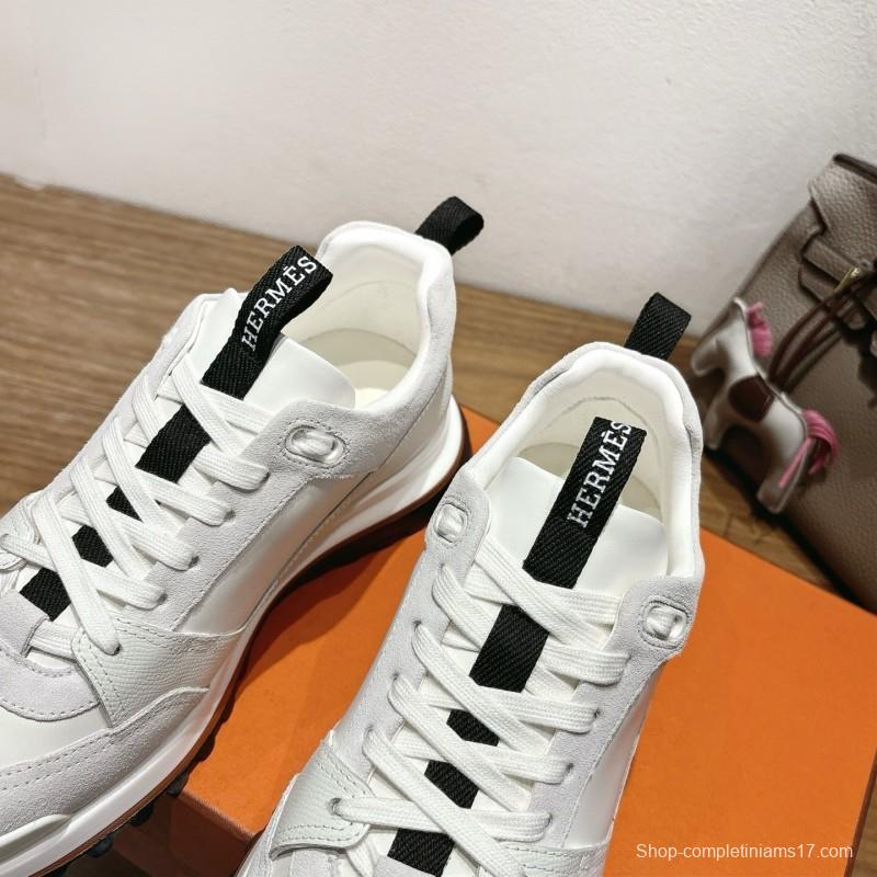 Hermes 2025/SS Autumn Winter New Boot-Type Shoes with Classic Boot Shape and British Color Blocking Design - AS00410