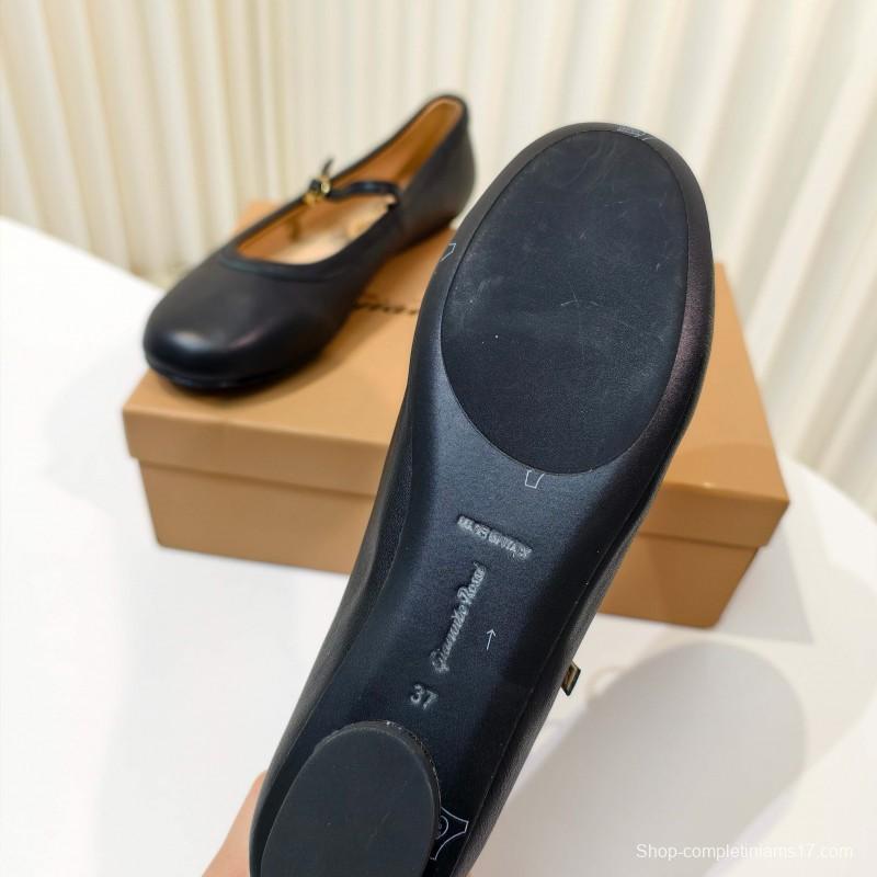 Gianvito Rossi Bohemian Style Flat Ballet Shoes - LY00310