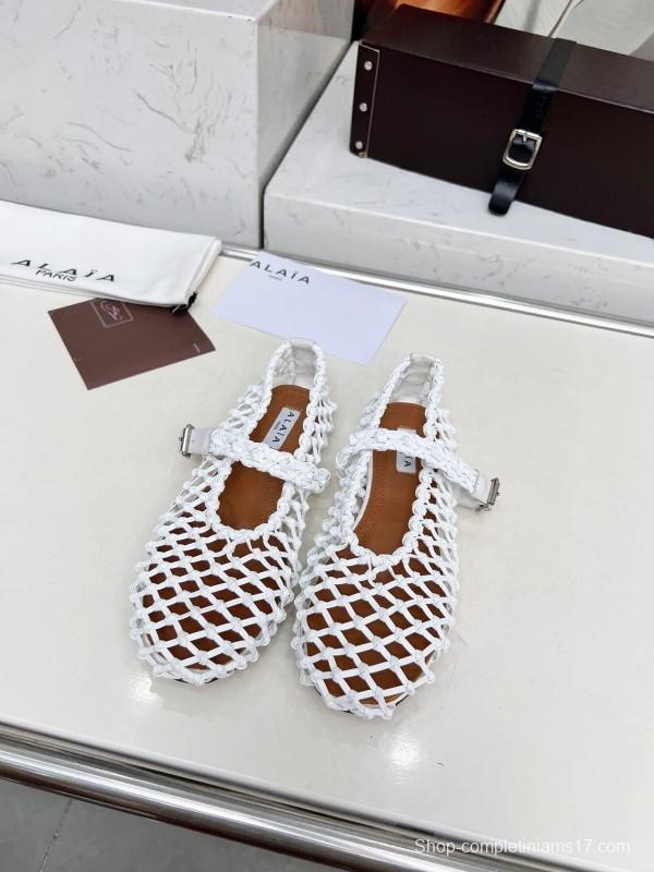 Alaia Handwoven Ballet Dance Shoes with 0.8CM Inner Height - LY00280