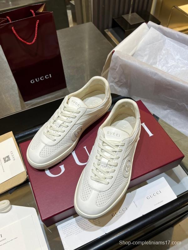 Gucci 2025 SS Couple Edition German Training Shoes Retro Sports Sneakers - AS00280