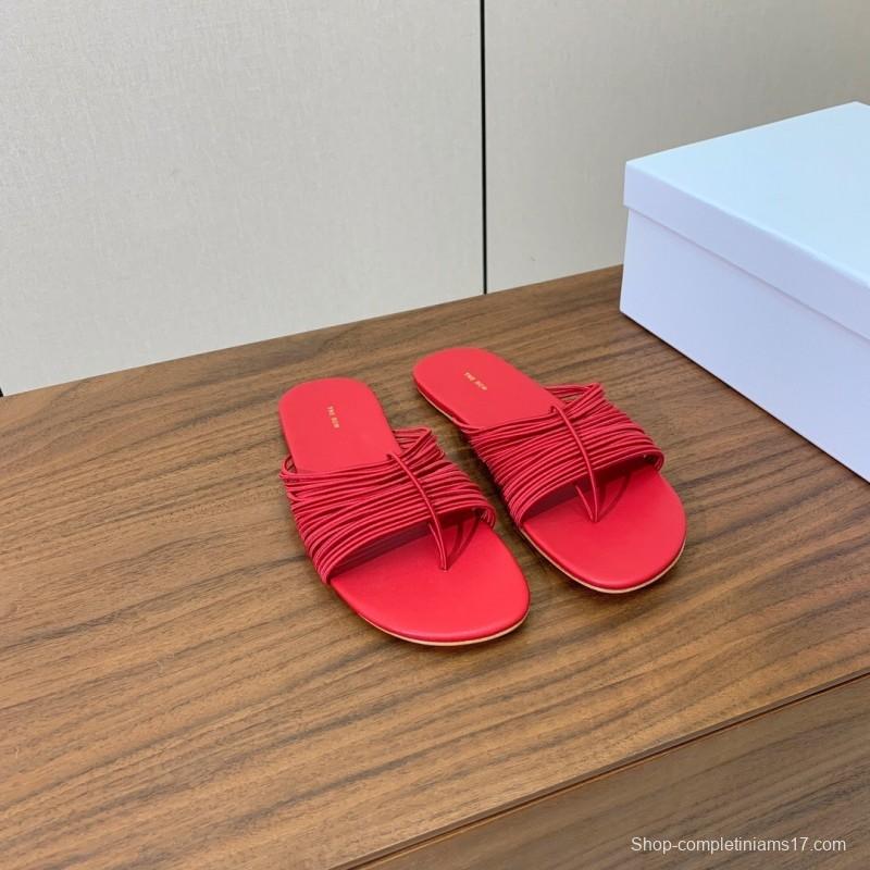 The Row Roman Net Sandals 2025 SS Minimalist Design - KFY00210