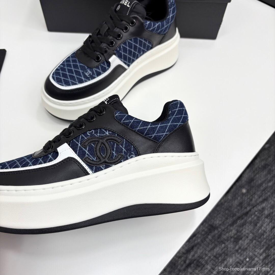 Chanel 2025 SS Panda Casual Sneakers - LY00340