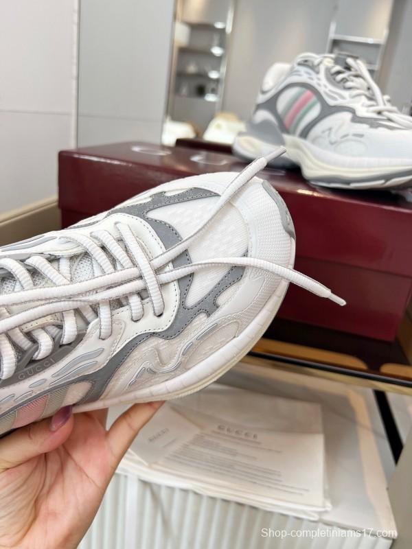 Gucci 2025 SS Collection 2.0 Sneakers with Retro-Futuristic Design - LY00460