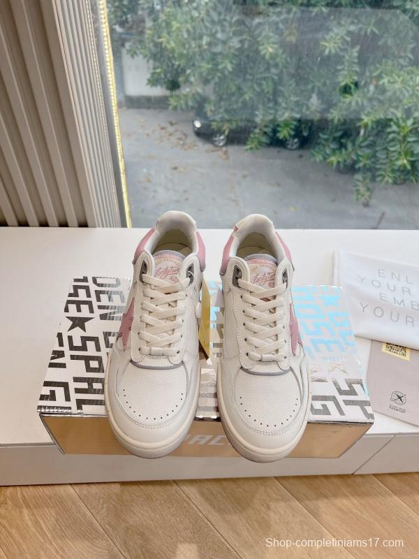 Golden Goose G411 Spring Summer Retro Running Shoes with Soft Sole - KFY00320