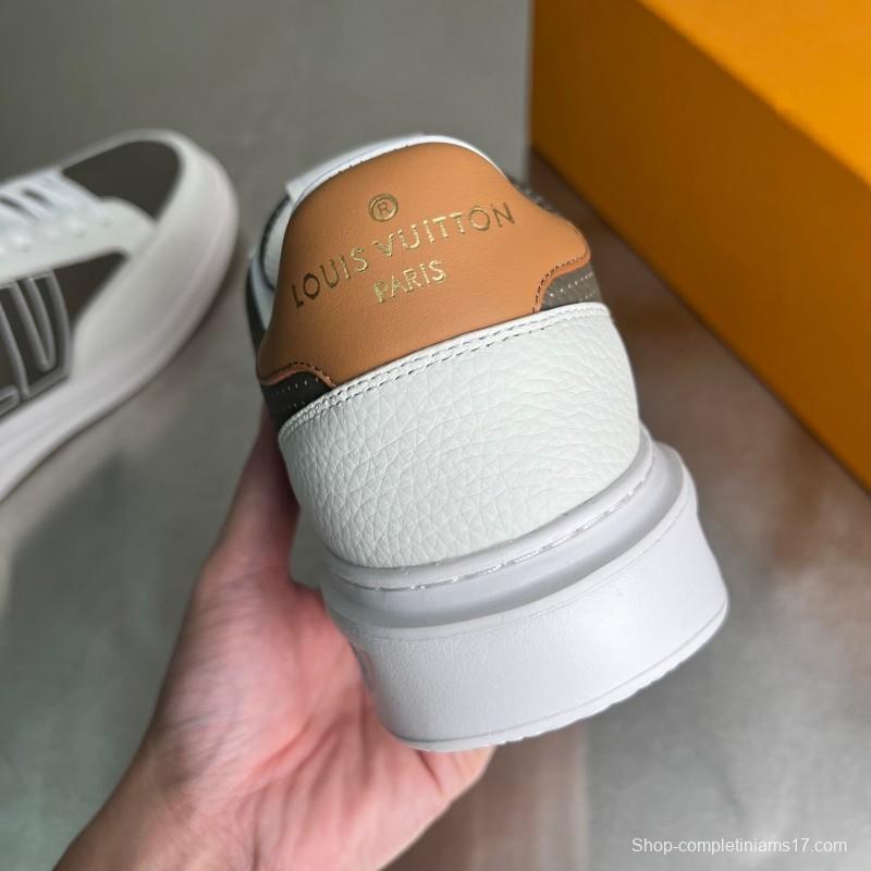 Lv Beverly Hills Low Top Fashion Sneakers Men's Shoes - 2025SS