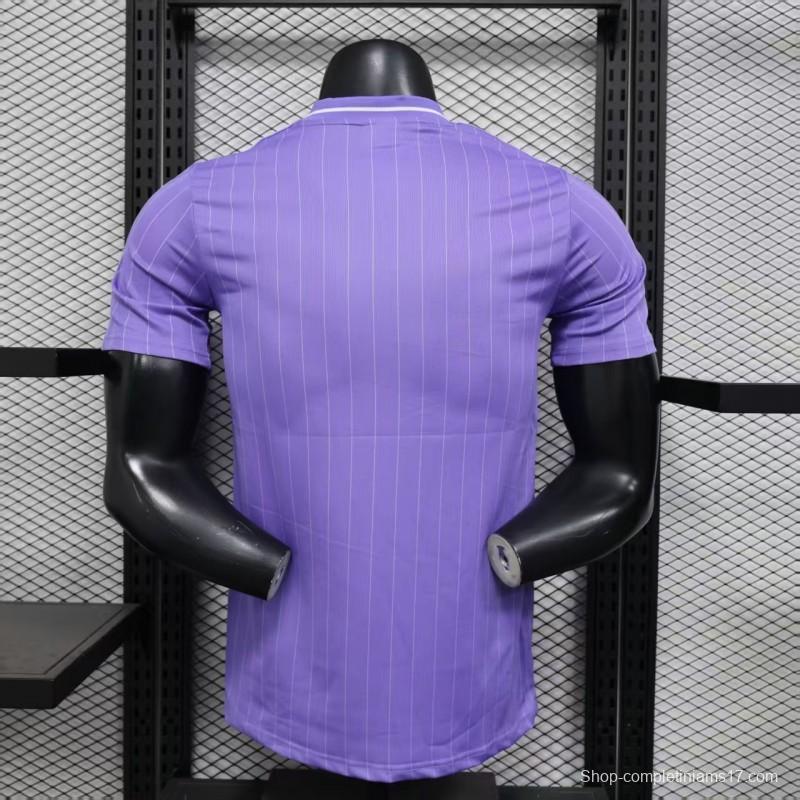Player Version 25/26 Real Madrid Purple Adidas Original Jersey