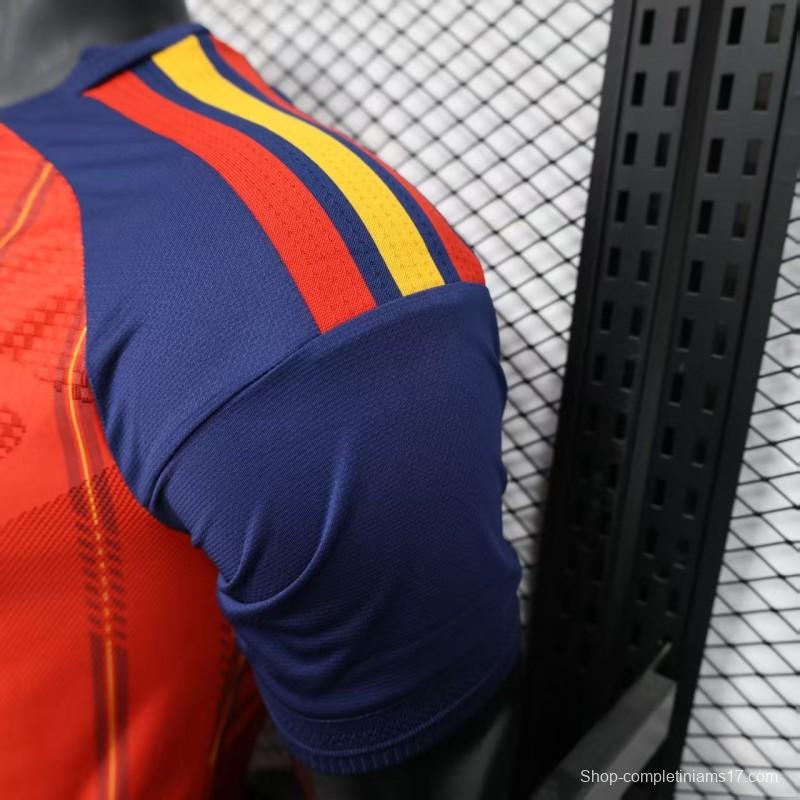 Player Version 2026 Spain Home Jersey