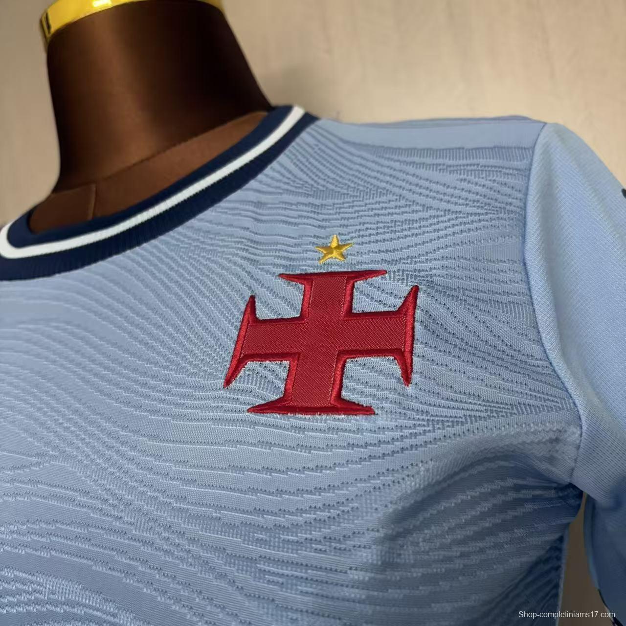 25/26 Women Vasco Da Gama Goalkeeper Blue Jersey