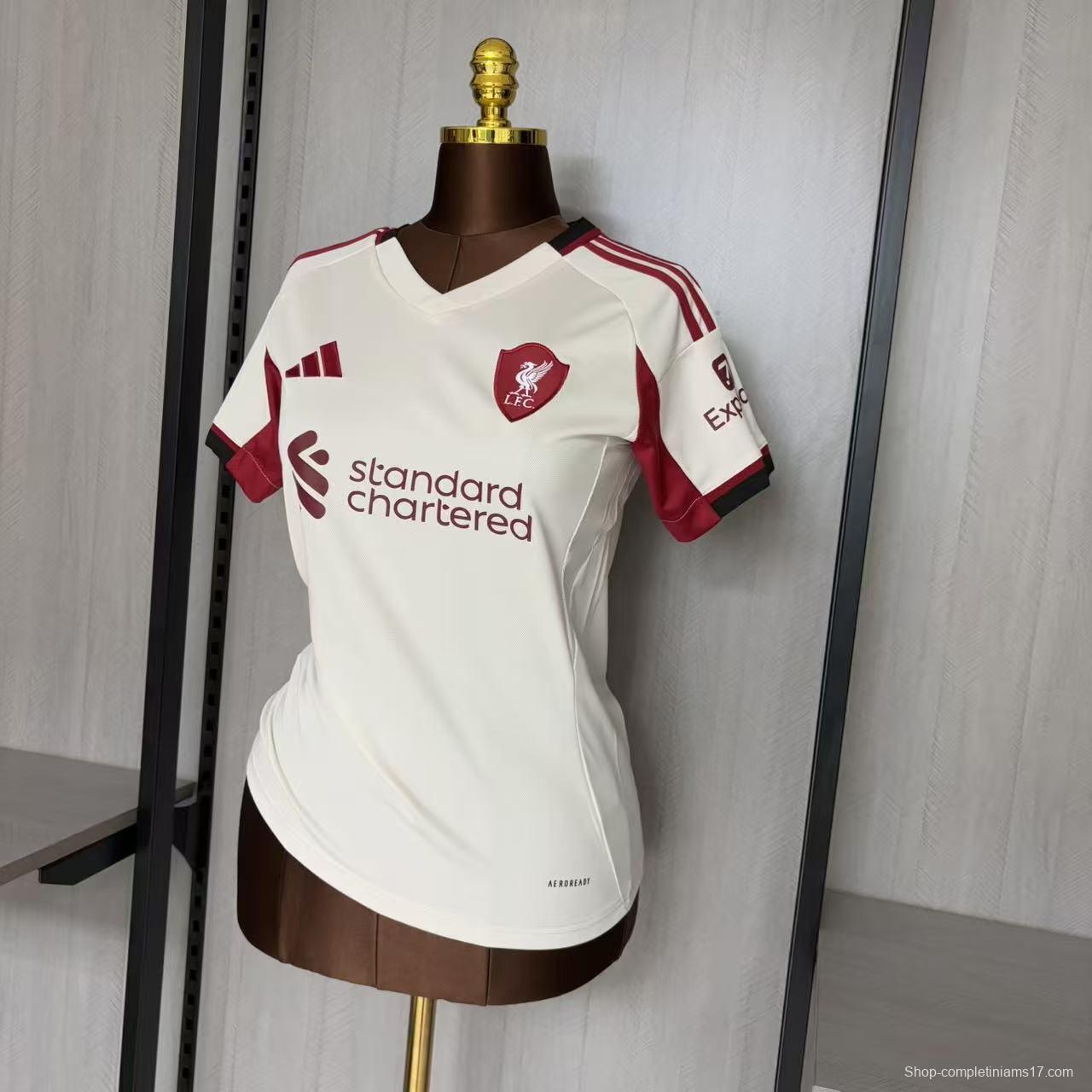 25/26 Women Liverpool Away Jersey