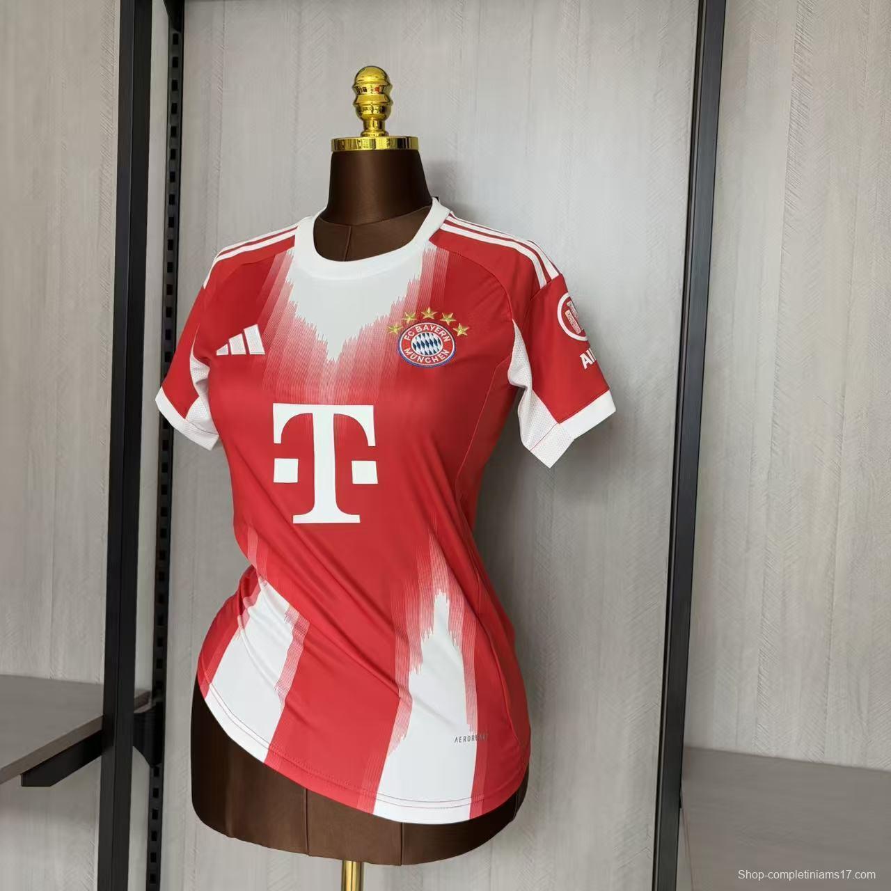 25/26 Women Bayern Munich Home Jersey