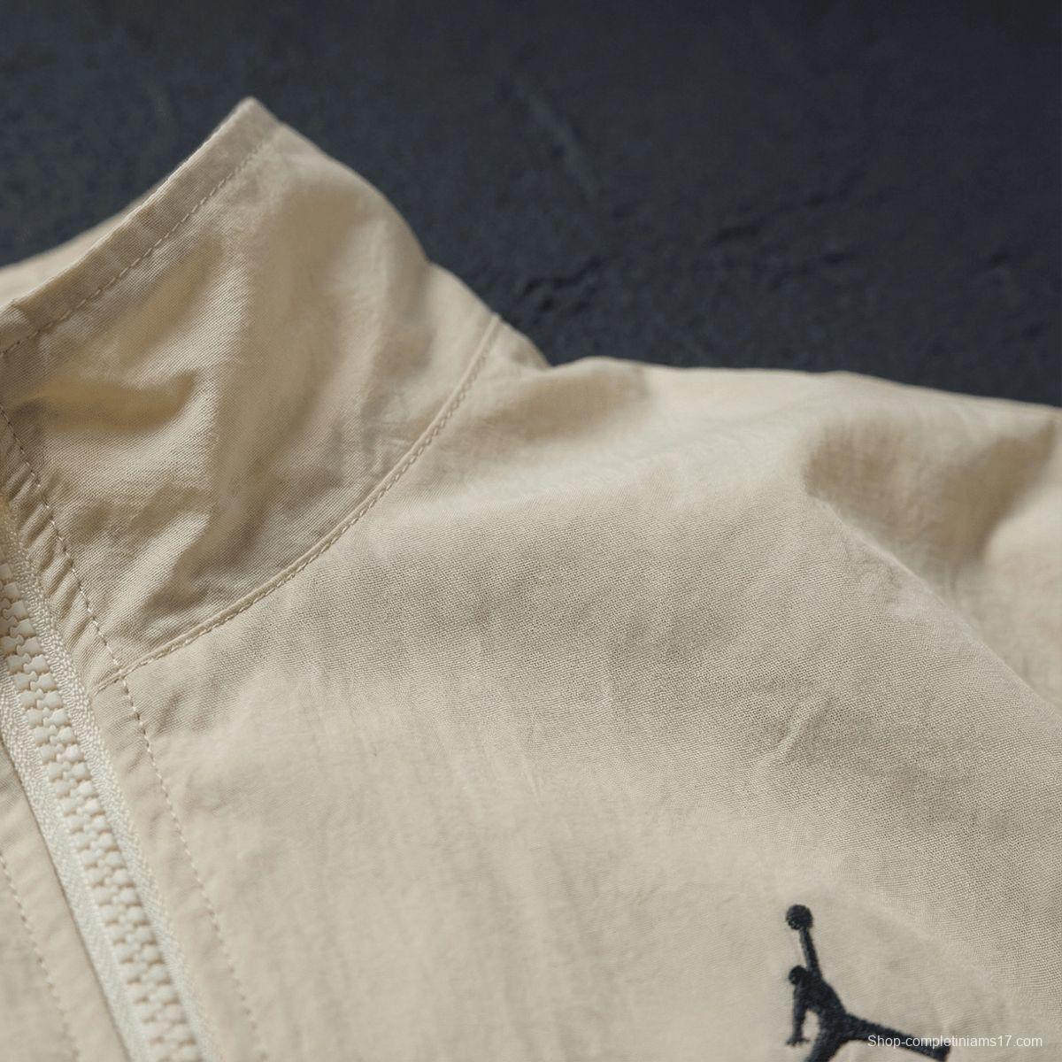 2026 Jordan Beige Jacket Windbreaker