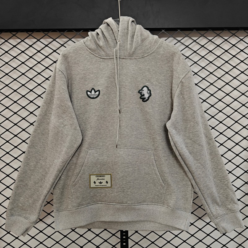 25/26 Juventus Embroidered Logo Hoodie 9 Colors