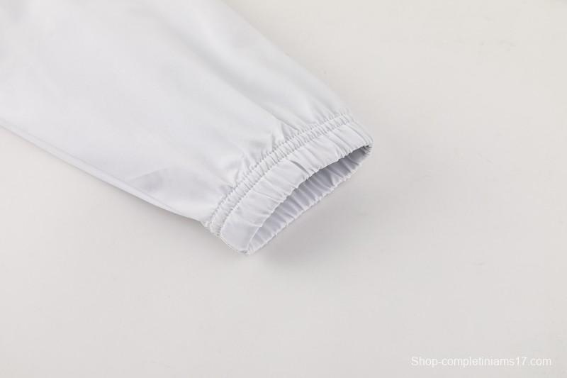 2026 Italy Green Hoodie Full Zipper Windbreaker + Long Pants