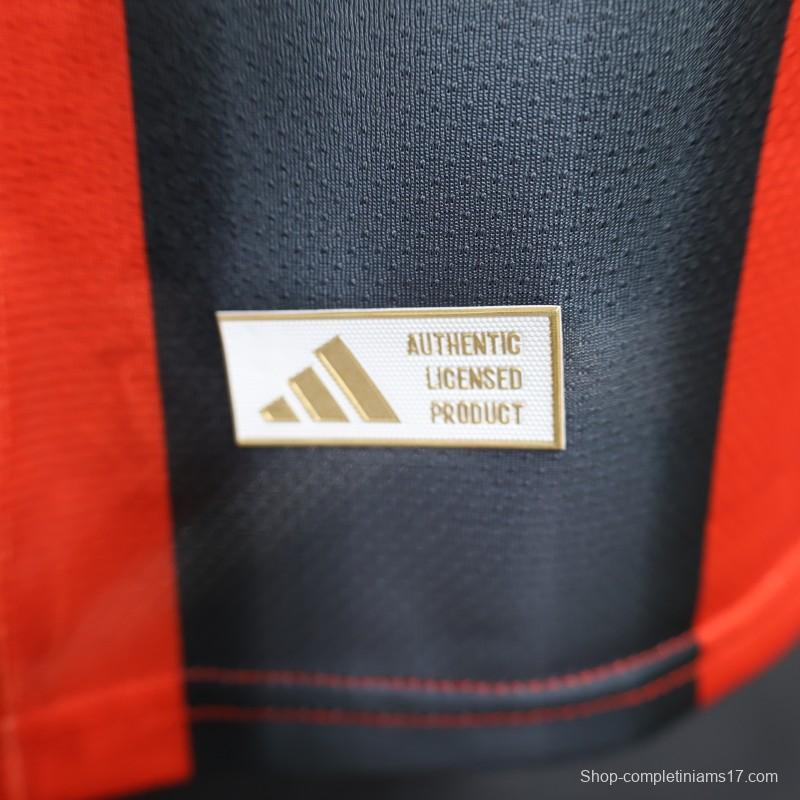 Player Version 2026 Belgium Home Jersey