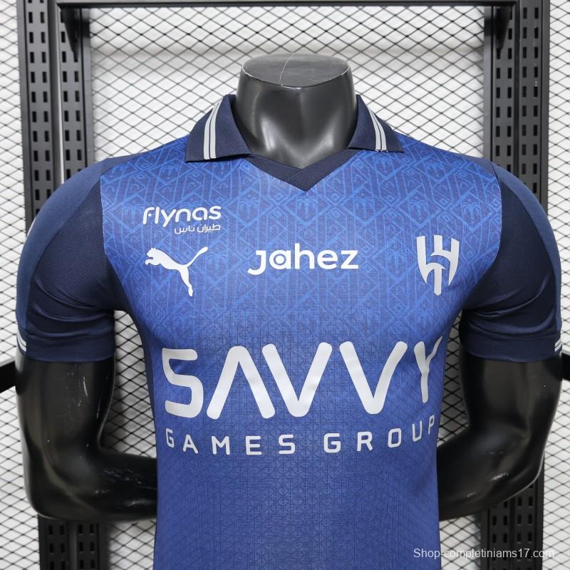 Player Version 26/27 Al-Hilal Home Blue  Jersey