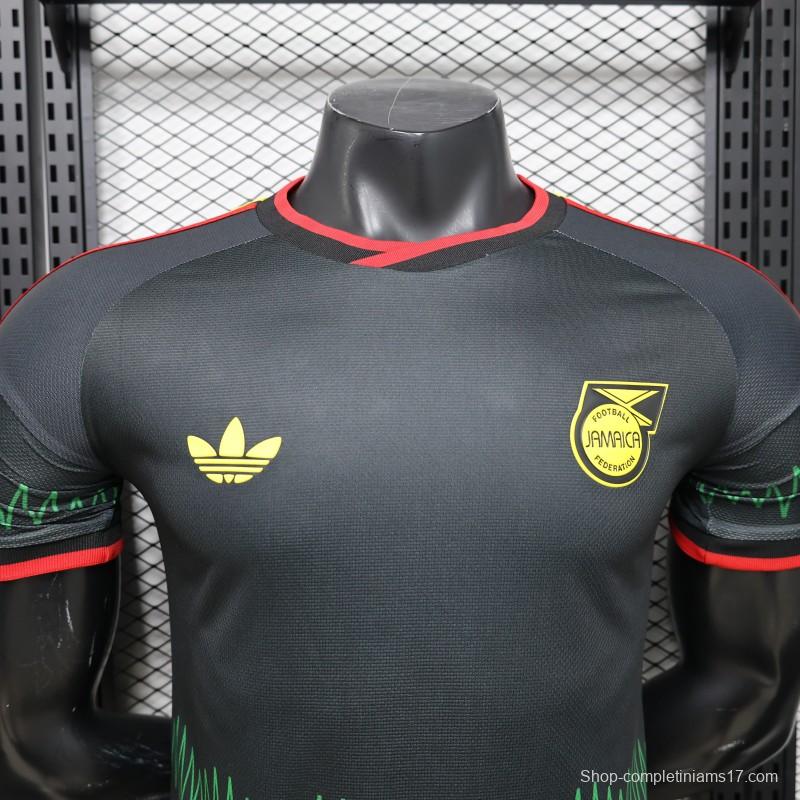 Player Version 2026 Jamaica Dark Grey Reggae Music Culture Special Edition Jersey