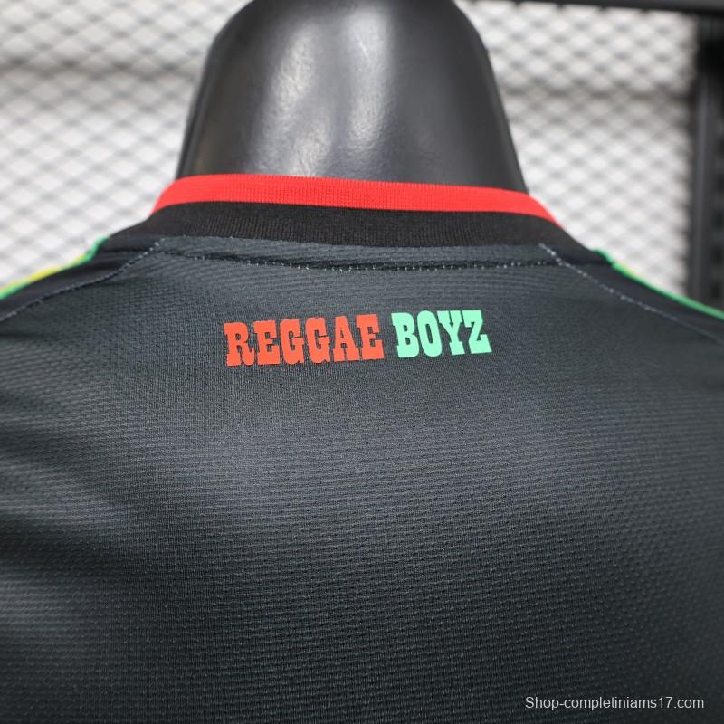 Player Version 2026 Jamaica Dark Grey Reggae Music Culture Special Edition Jersey
