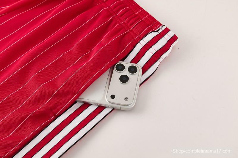 26/27  Manchester United Red Short Sleeve+Soccer Shorts