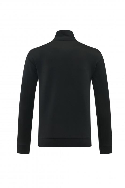2026 Adidas Black Full Zipper Jacket + Long Pants