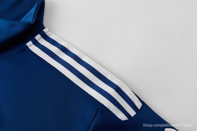 2026  Adidas Royal Blue Full Zipper Jacket + Long Pants