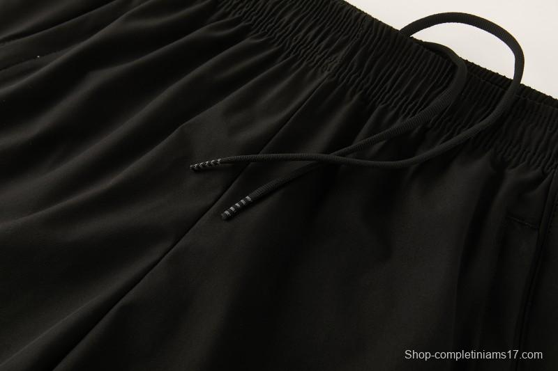 26/27 Liverpool Green Full Zipper Hooded Jacket Tracksuit + Black Long Pants