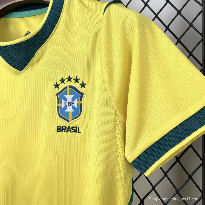 2026 Kids Brazil World Cup Home Kit