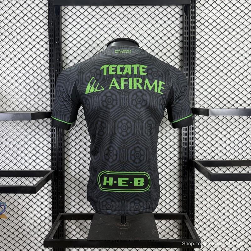 Player Version 25/26 Tigres UANL Adidas Third / Special Edition Black Jersey （SPORTIUMBET Ver.）