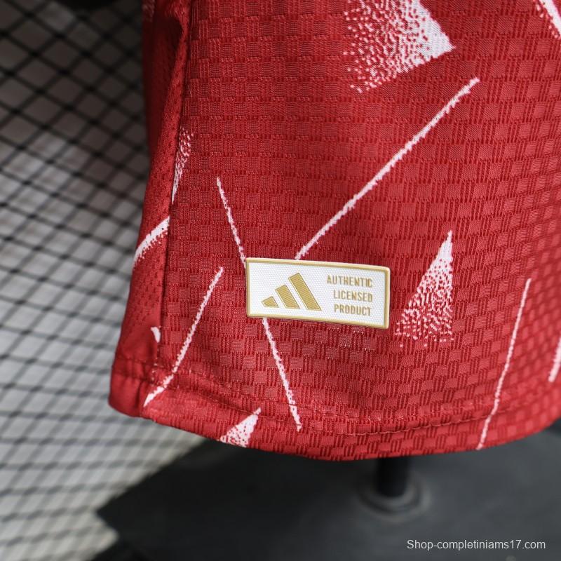 Player Version 26/27 Liverpool Red with Geometric Shatter Pattern Home Special Edition Jersey