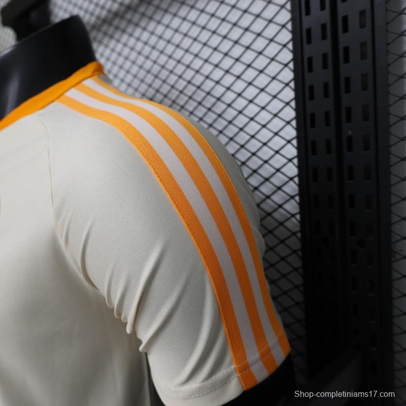 Player Version 26/27 Bayern Munich Cream White 1990 Vintage Remake Short Sleeve Jersey