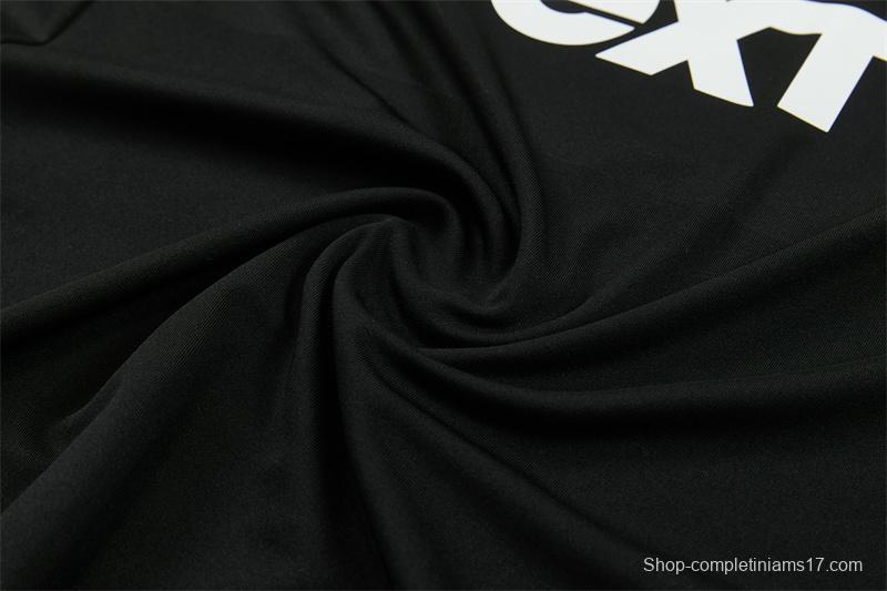 2026 Inter Miami CF Black & White Half Zipper Jacket Tracksuit + Long Pants