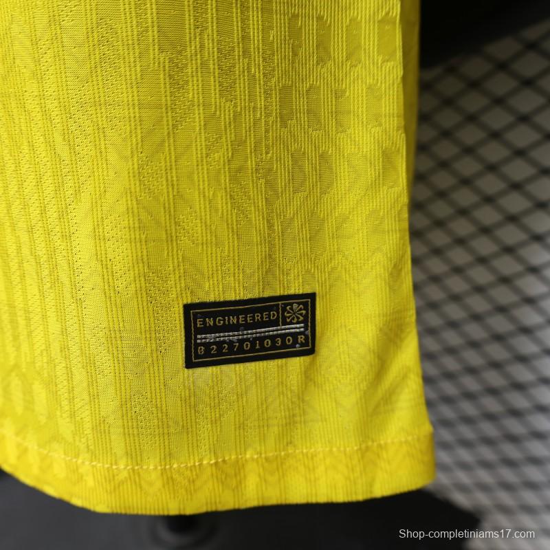 Player Version 2026 Brazil Home Yellow  Special Edition  Jersey