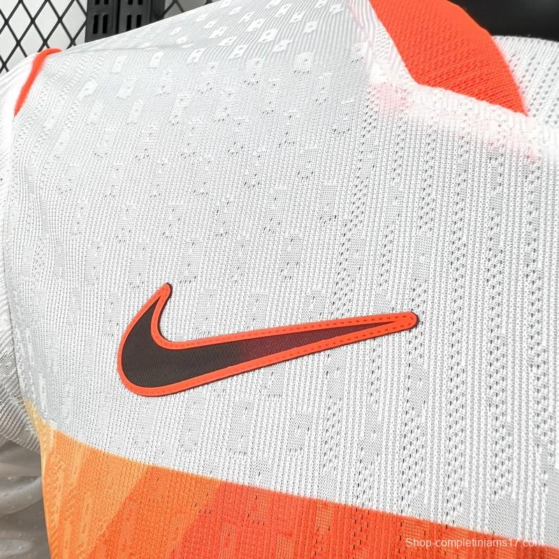 2026 Player Version Mens Netherlands World Cup Away Jersey