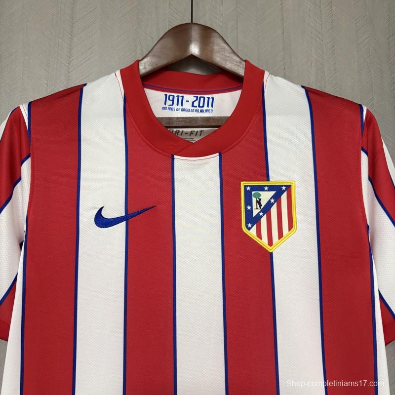 2011/12 Retro Atletico Madrid Champions League Edition Home Jersey S-