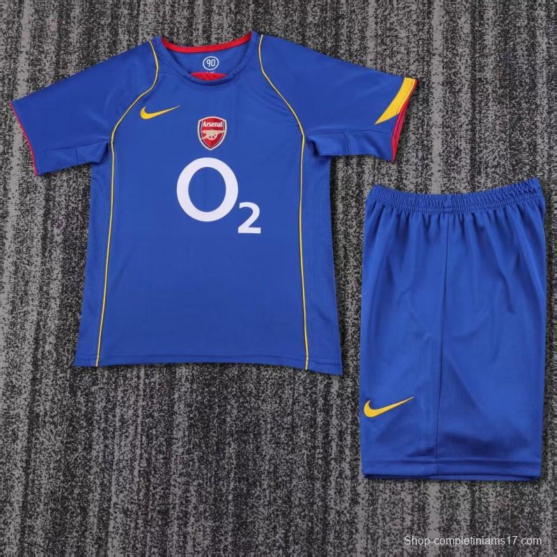 Retro Kids 04/05 Arsenal Away Jersey