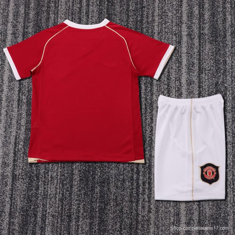 Retro Kids 06/07 Manchester United Home Jersey