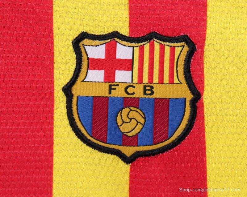 Retro Kids 13/14 FC Barcelona Away Jersey