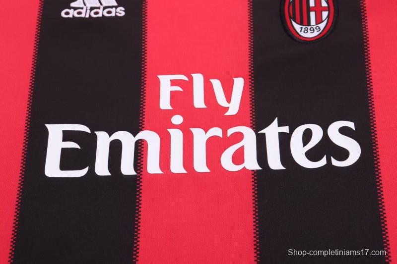 Retro Kids 11/12  AC Milan Home Jersey