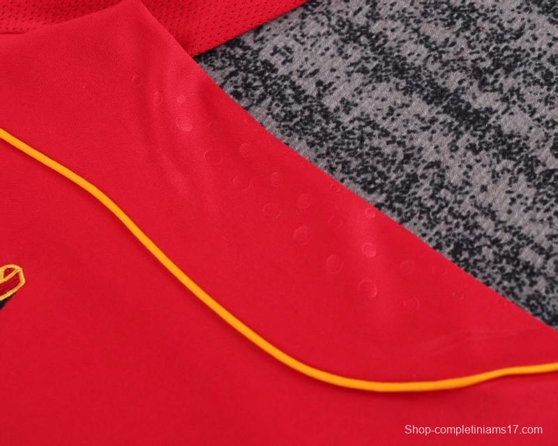 Retro Kids 2008 Spain Home Jersey