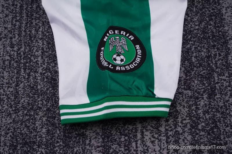 Retro Kids 1996  Nigeria Away White Jersey