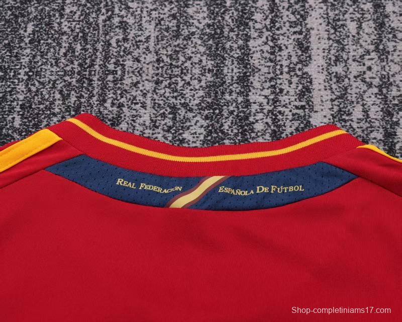 Retro Kids 2012 Spain Home Jersey