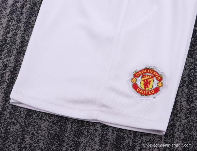 Retro Kids 13/14 Manchester United Red Home Jersey