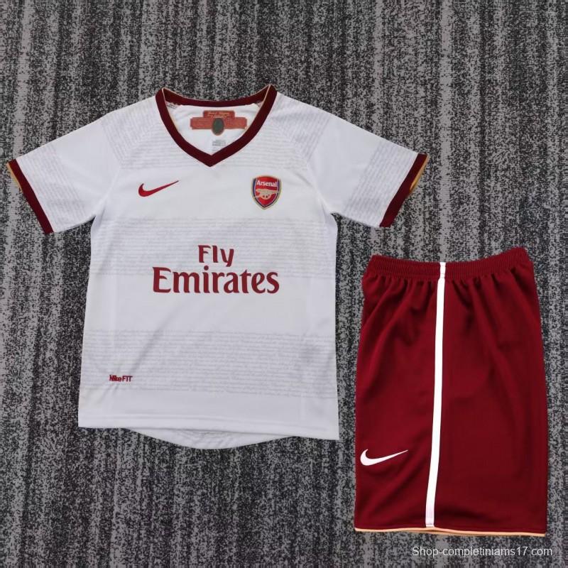 Retro Kids 07/08 Arsenal Away Jersey