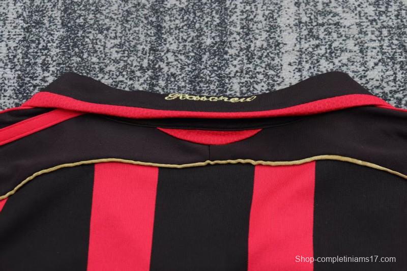 Retro Kids 06/07 AC Milan Home Long Sleeve Jersey