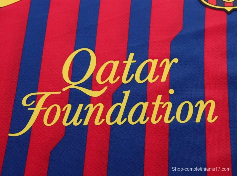 Retro Kids 11/12  FC Barcelona Home Jersey