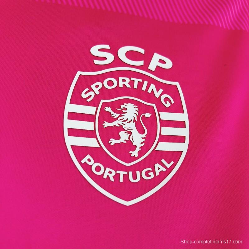 2026/27 Mens Sporting CP Pink October Jersey