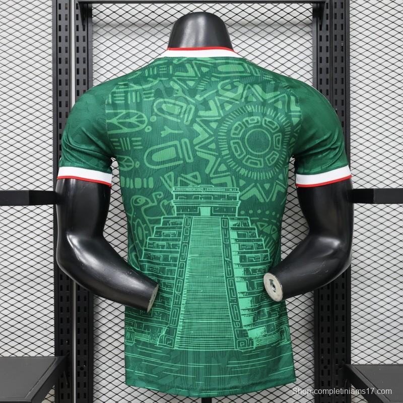 Player Version 2026 Mexico Special Edition Green Jersey