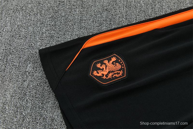 26/27  Netherlands Home White Short Sleeve + Soccer Shorts